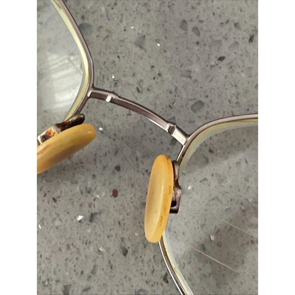 Yves Cogan Y112 ABR 52-19-135 Gold Eyeglasses Frames ONLY bronze full rim